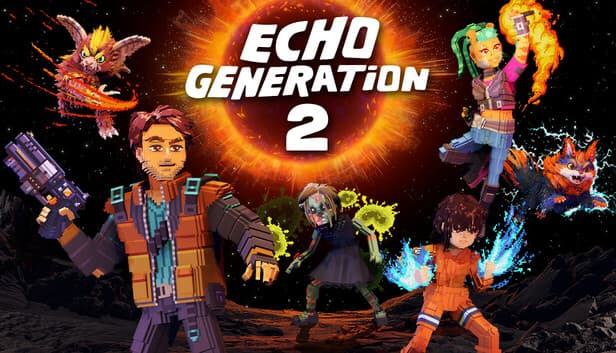 Echo Generation 2 — RPG rétro-sci-fi en voxel art, sortie le 27 mai 2026 sur PC et Game Pass