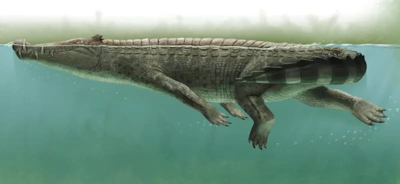 Reconstitution numérique de Kaprosuchus saharicus