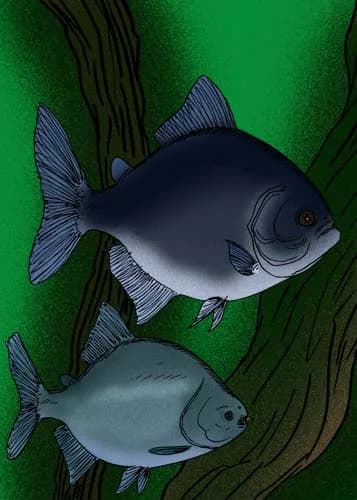 Comparaison Megapiranha et Colossoma