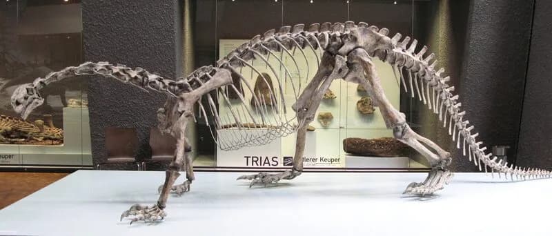 Squelette de Plateosaurus engelhardti, Trias