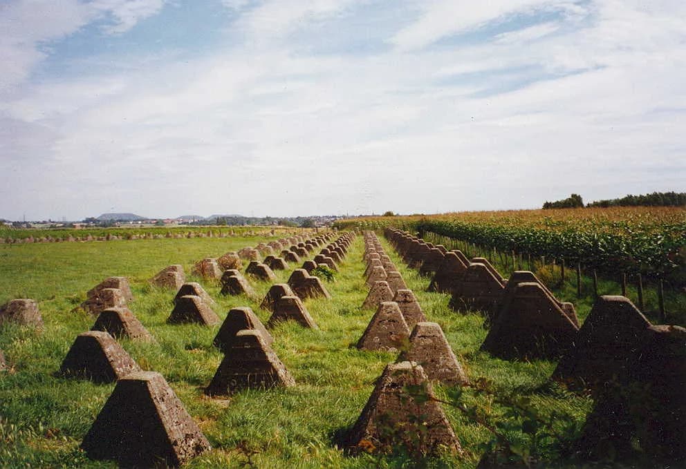 Bunker de la Ligne Siegfried (Westwall), exemple de fortification défensive en profondeur