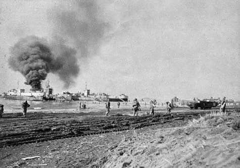 Débarquement allié à Salerne, septembre 1943