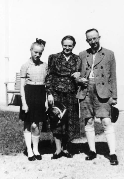 Heinrich Himmler lors d'une inspection