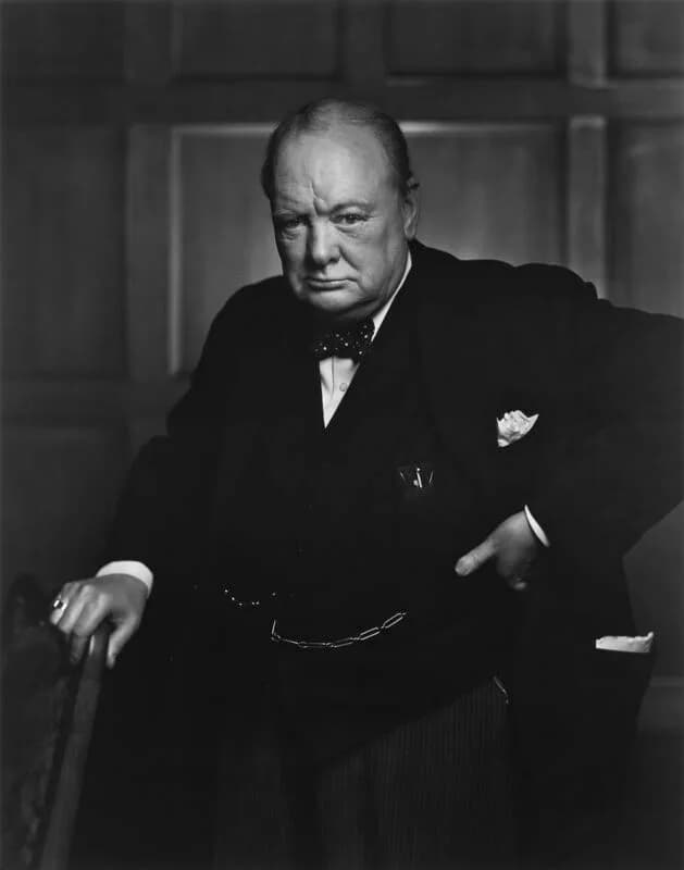 Portrait de Winston Churchill par Yousuf Karsh