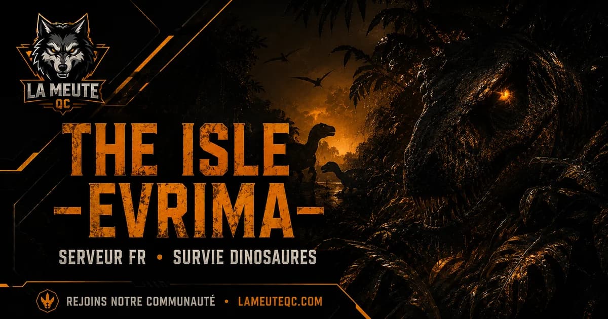 Bannière The Isle: Evrima — nouvelles espèces de dinosaures jouables annoncées pour 2026
