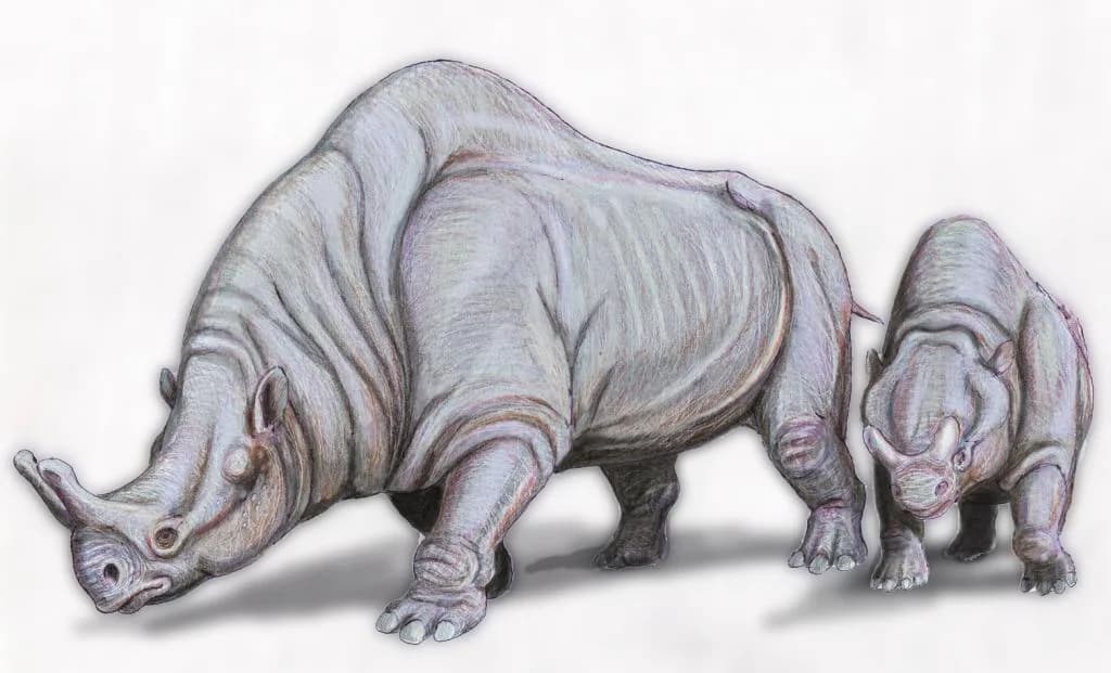 Reconstitution de Megacerops coloradensis