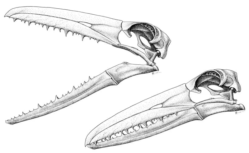 Reconstitution de Pelagornis sandersi en vol plané