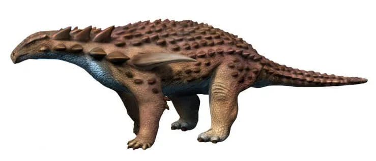 Reconstitution de Borealopelta markmitchelli